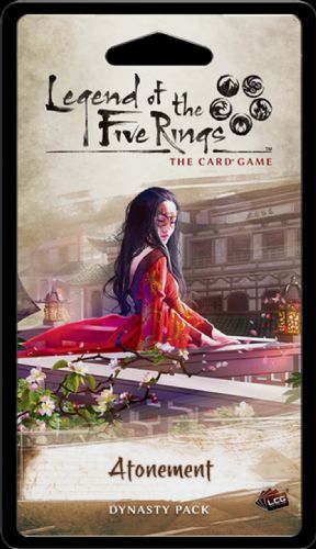 Atonement Dynasty Pack for the Legend of the Five Rings Card Game